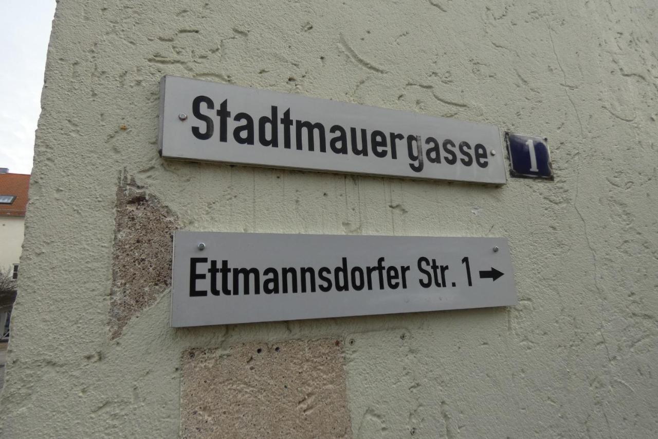 Stadtmauergasse Schwandorf in Bayern Exteriör bild